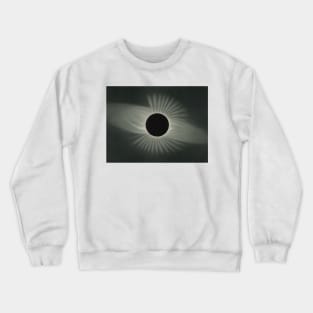 Total Eclipse of the Sun by Etienne Leopold Trouvelot Crewneck Sweatshirt